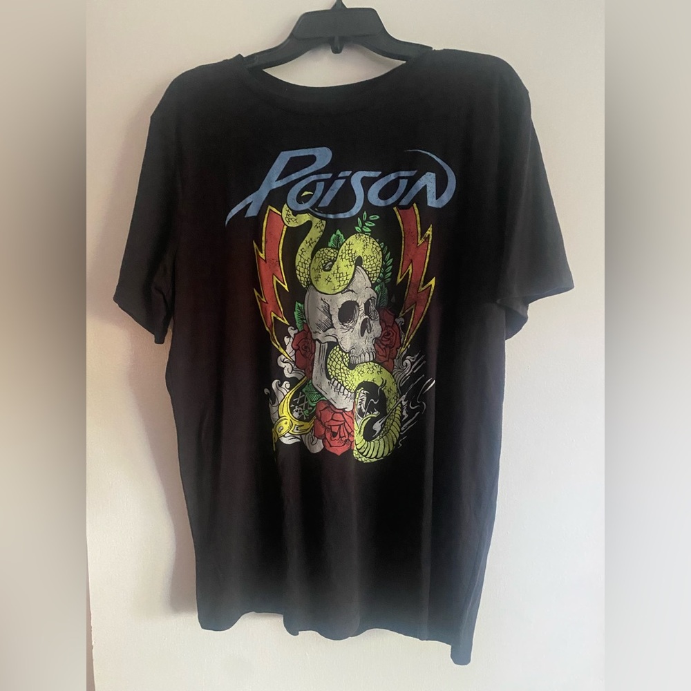 Poison Graphic Black Short Sleeve Tee